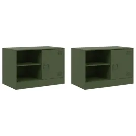 szafki-pod-telewizor-2-szt-oliwkowe-67x39x44-cm-stalowe