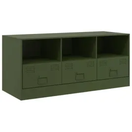 szafka-pod-telewizor-oliwkowa-99x39x44-cm-stalowa
