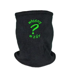 komin-polarowy-z-haftem-wlasnego-wzoru-logo
