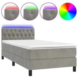 lozko-kontynentalne-z-materacem-i-led-szare-90x190-cm-aksamit
