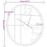 zegar-scienny-czarny-o50-cm-zelazo-kod-producenta-4008401