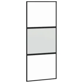 drzwi-przesuwne-czarne-90x205-cm-szklo-hartowane-aluminium