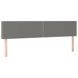 zaglowki-do-lozka-2-szt-ciemnoszary-100x5x78-88-cm-tkanina