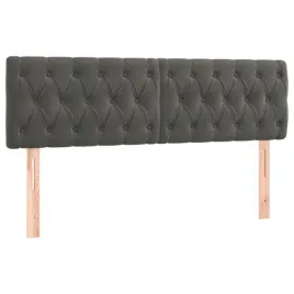 zaglowki-do-lozka-2-szt-ciemnoszary-80x7x78-88-cm-aksamit