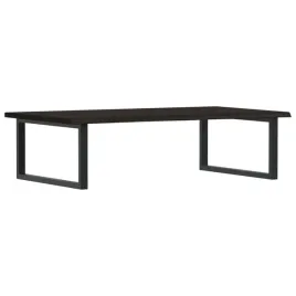 polka-scienna-pod-umywalke-stal-i-lite-drewno-debowe