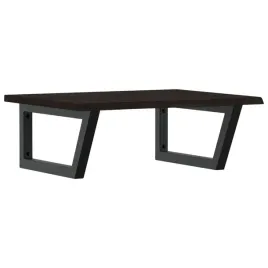 polka-scienna-pod-umywalke-stal-i-lite-drewno-debowe