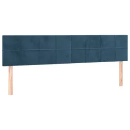 zaglowki-do-lozka-2-szt-ciemnoniebieski-80x5x78-88cm-aksamit