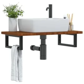 polka-scienna-pod-umywalke-stal-i-lite-drewno-debowe