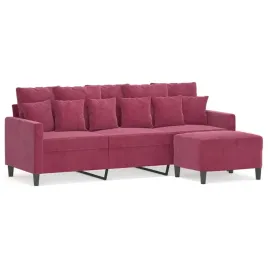 3-osobowa-sofa-z-podnozkiem-winna-czerwien-180-cm-aksamit