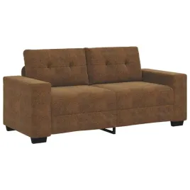 sofa-dwuosobowa-z-poduszka-brazowy-skora-syntetyczna