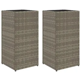 donice-ogrodowe-2-szt-szare-30x30x60-cm-rattan-pe