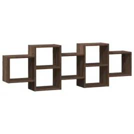 polka-wiszaca-brazowy-dab-129x18x42-cm