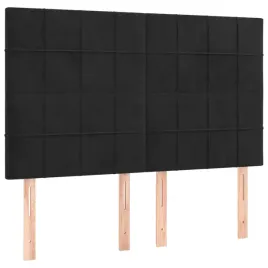 zaglowki-do-lozka-4-szt-czarne-72x5x78-88-cm-aksamit