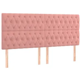 zaglowki-do-lozka-4-szt-rozowy-90x7x78-88-cm-aksamitny