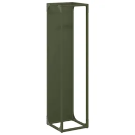 stojak-na-drewno-opalowe-oliwkowo-zielony-25x25x100-cm