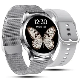 smartwatch-damski-dla-kobiety-menu-pl-rozmowy-smart-watch-srebrny-2-paski