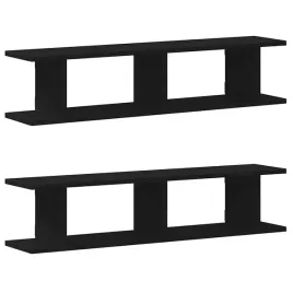 polki-scienne-2-szt-czarny-dab-90x18x20-cm