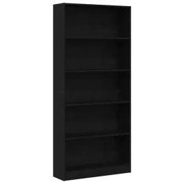 regal-biblioteczny-czarny-dab-80x24x176-cm-drewno-klejone