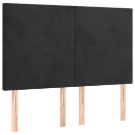 zaglowki-do-lozka-4-szt-czarne-72x5x78-88-cm-aksamit