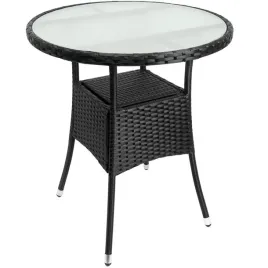 stol-okragly-polirattan-ogrodowy-taras-60-cm