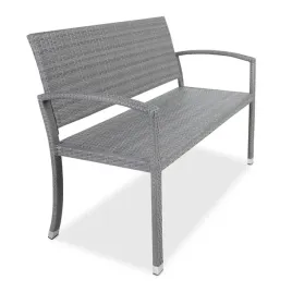lawka-ogrodowa-polyrattan-meble-ogrodowe-szara