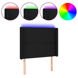 zaglowek-do-lozka-z-led-czarny-83x16x118-128-cm-tkanina