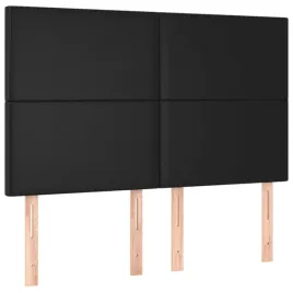 zaglowki-do-lozka-4-szt-czarne-72x5x78-88-cm-sztuczna-skora