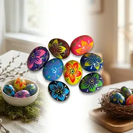 pisanki-drewniane-srednie-4x3cm-recznie-zdobione-malowane-wielkanocne-10szt