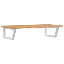 polka-scienna-pod-umywalke-stal-i-lite-drewno-debowe