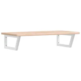 polka-scienna-pod-umywalke-stal-i-lite-drewno-debowe