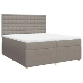 lozko-kontynentalne-z-materacem-taupe-tkanina-200x200-cm