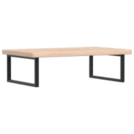 polka-scienna-pod-umywalke-stal-i-lite-drewno-debowe