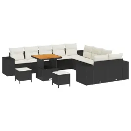 zestaw-sof-na-ogrod-13-pcs-czarny-polirattan
