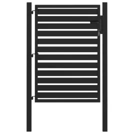 brama-ogrodowa-zamykana-na-klucz-czarna-100x120cm-aluminiowa