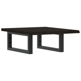 polka-scienna-pod-umywalke-stal-i-lite-drewno-debowe