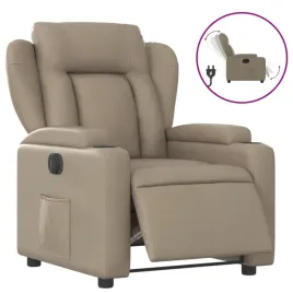 elektryczny-fotel-rozkladany-cappuccino-obity-sztuczna-skora
