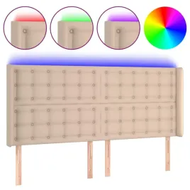zaglowek-do-lozka-z-led-cappuccino-203x16x118-128cm-ekoskora