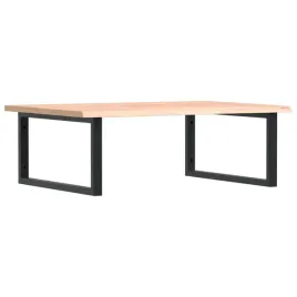 polka-scienna-pod-umywalke-stal-i-lite-drewno-debowe