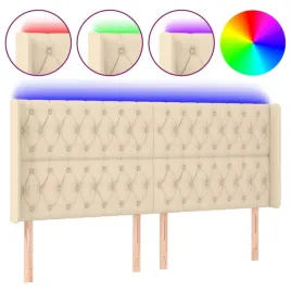 zaglowek-do-lozka-z-led-kremowy-183x16x118-128-cm-tkanina