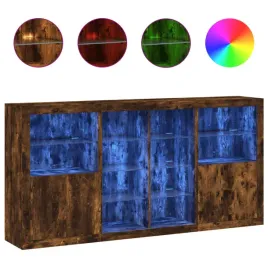 szafka-z-oswietleniem-led-przydymiony-dab-202x37x100-cm