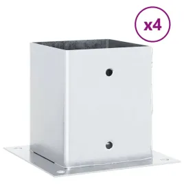 podstawy-slupkow-kwadratowe-4-szt-srebrne-stal-ocynkowana
