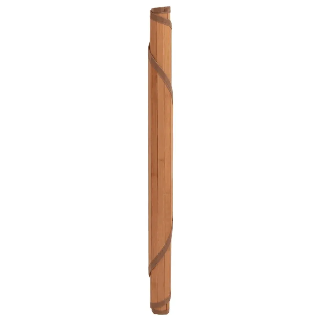 dywan-okragly-brazowy-100-cm-bambusowy-stan-nowy