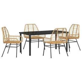zestaw-do-jadalni-w-ogrodzie-5-pcs-brazowy-polirattan