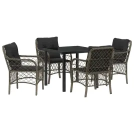 zestaw-do-jadalni-w-ogrodzie-z-poduszka-5-pcs-szary-polirattan
