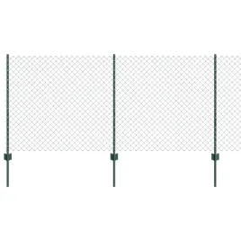 ogrodzenie-z-slupkami-zielony-1-x-25-m-stal