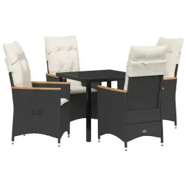 zestaw-do-jadalni-w-ogrodzie-z-poduszka-5-pcs-czarny-polirattan