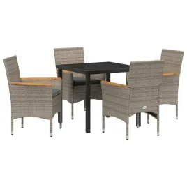 zestaw-do-jadalni-w-ogrodzie-z-poduszka-5-pcs-szary-polirattan