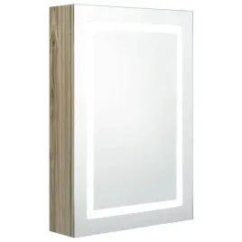 szafka-lazienkowa-z-lustrem-i-led-kolor-debu-50x13x70-cm