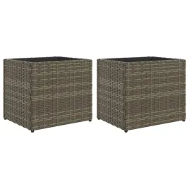 donice-ogrodowe-2-szt-szare-36x30x32-cm-polirattan