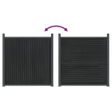 panel-ogrodzeniowy-szary-1737x186-cm-wpc-stan-nowy-rodzaj-bramy-segmentowa